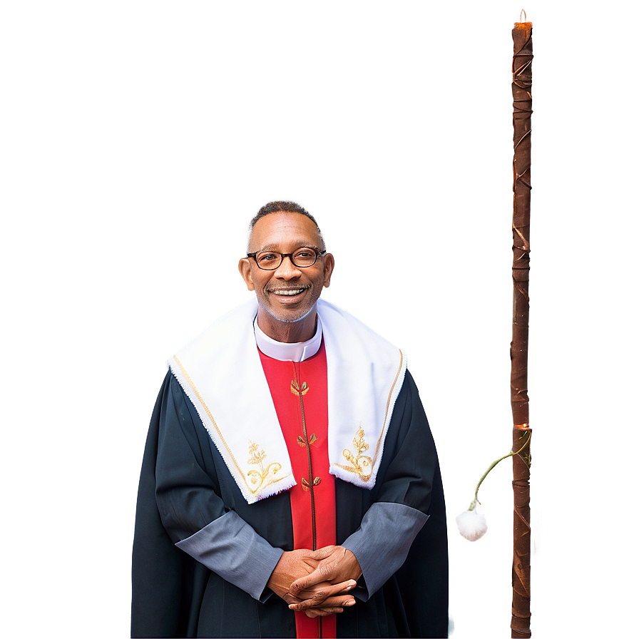 Pastor At Christmas Png Ehr77 PNG Image