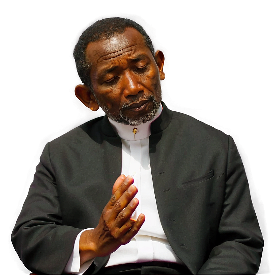 Pastor In Meditation Png Off57 PNG Image