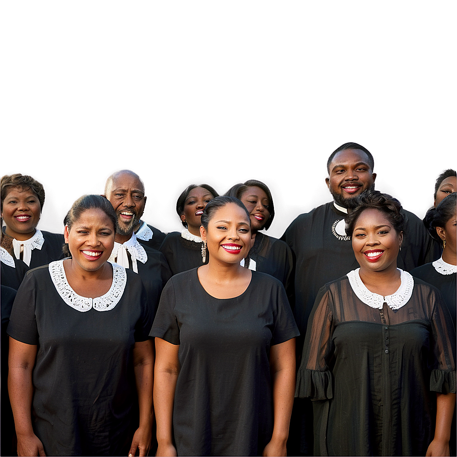 Pastor With Gospel Choir Png 44 PNG Image