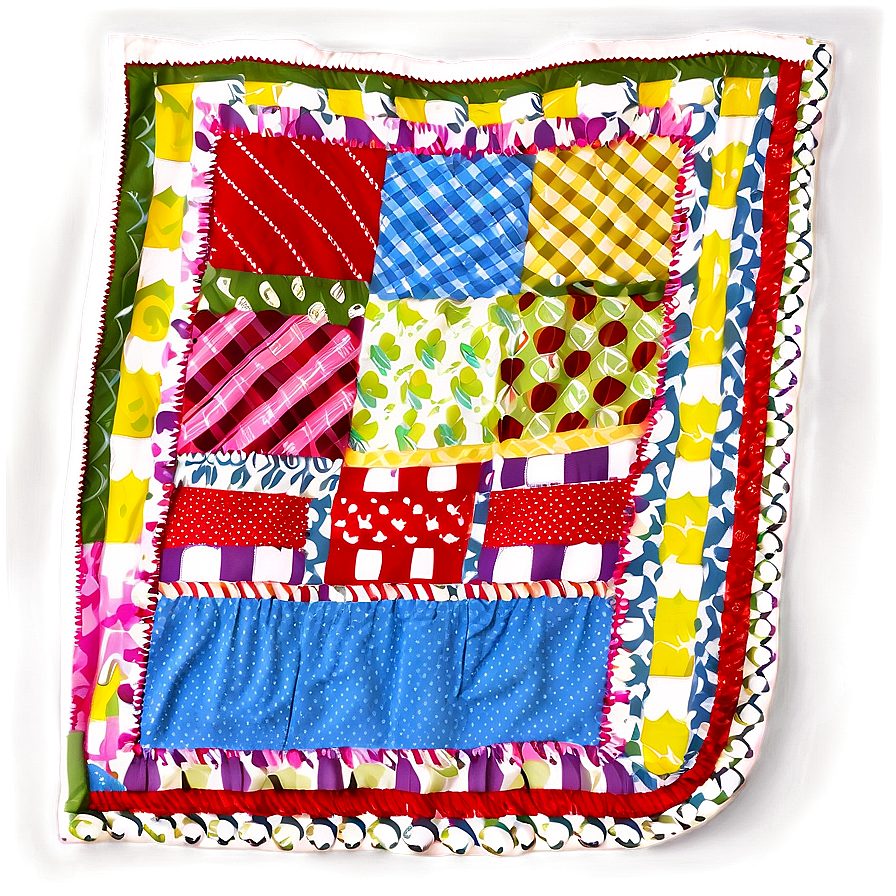 Patchwork Picnic Blanket Png 46 PNG Image