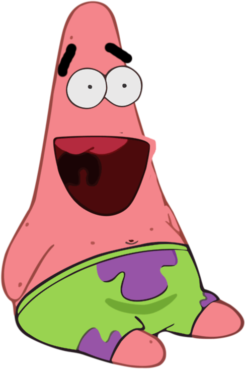 Patrick_ Star_ Cartoon_ Character.png PNG Image