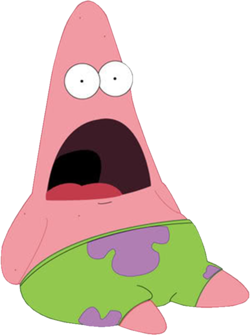 Patrick_ Star_ Surprised_ Expression PNG Image