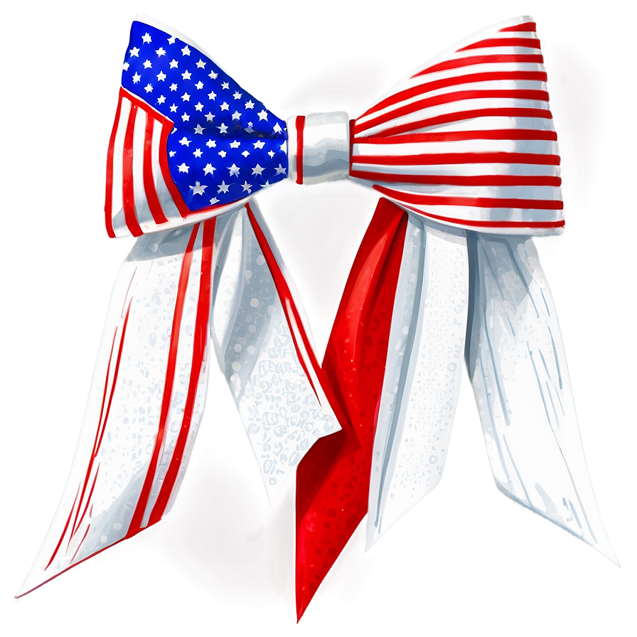 Patriotic Cheer Bow Png 54 PNG Image