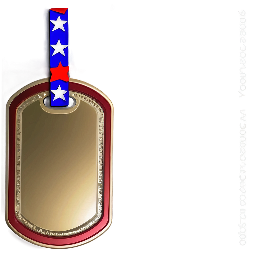 Patriotic Dog Tag Png 87 PNG Image