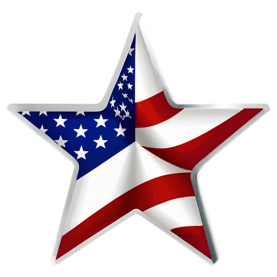 Patriotic Star Pattern Png Ois PNG Image