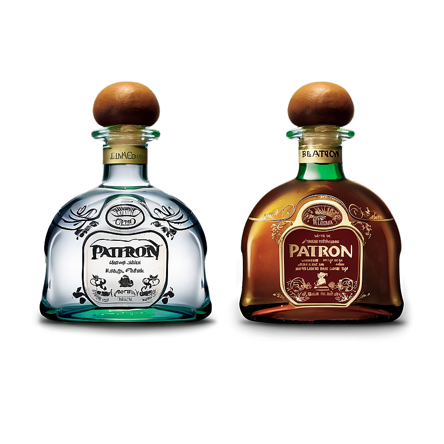 Patron Bottle B PNG Image