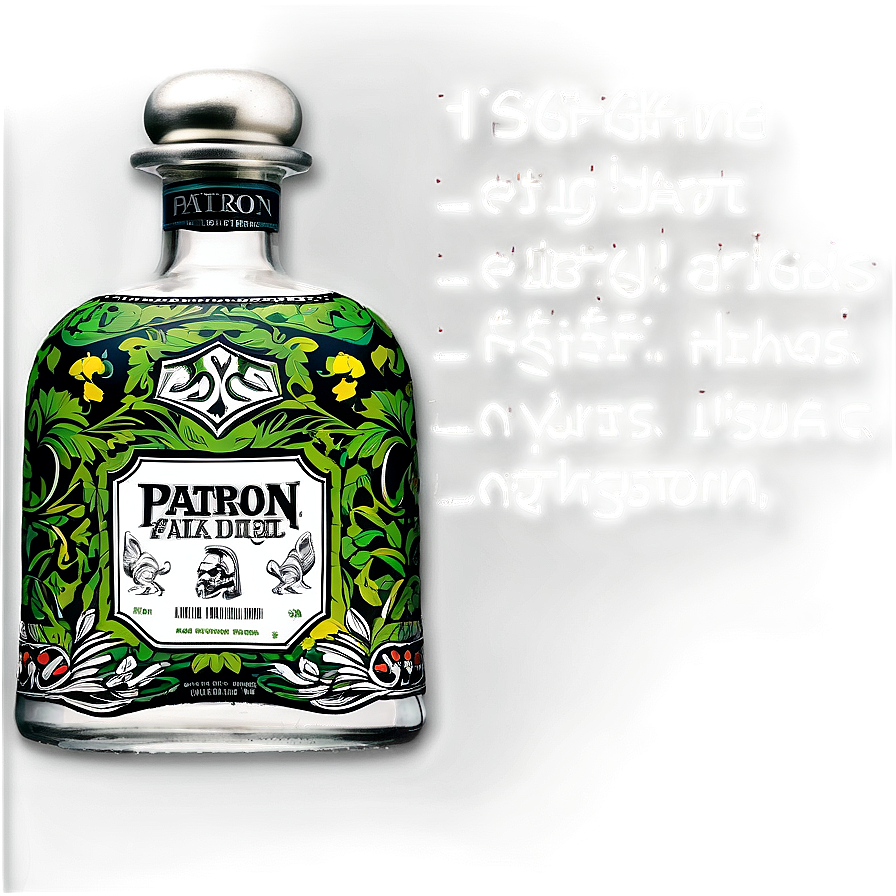 Patron Limited Edition Bottle Png 06122024 PNG Image