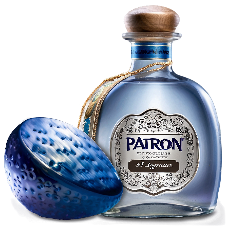 Patron Silver Elegance Png 62 PNG Image