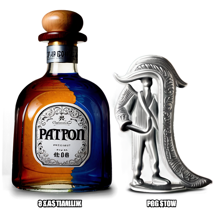 Patron Silver Splash Png Qjb89 PNG Image