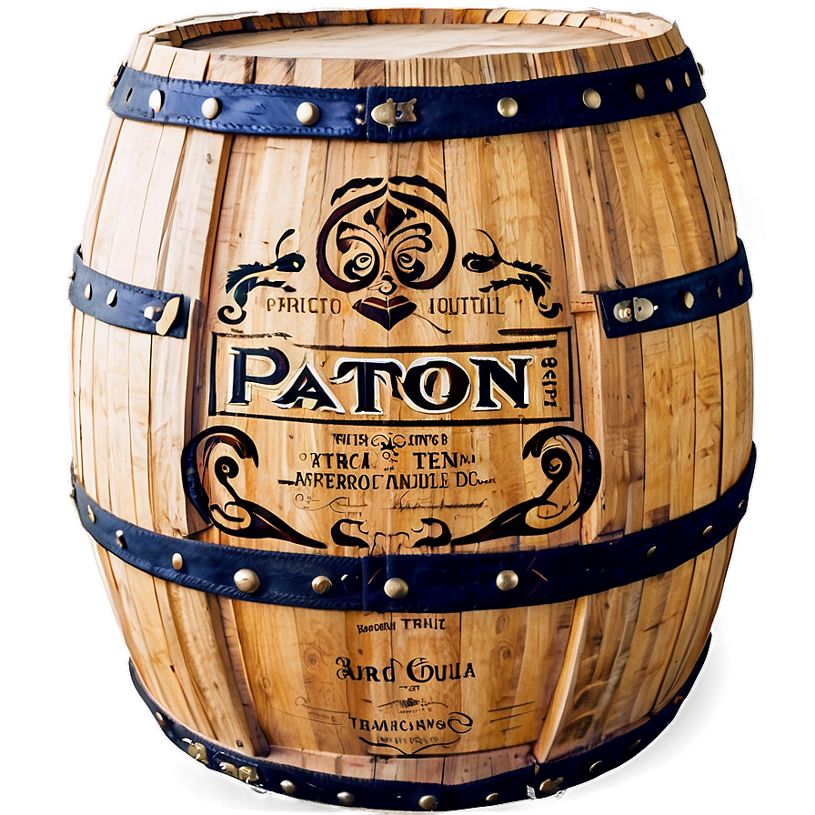 Patron Tequila Barrel Png 97 PNG Image