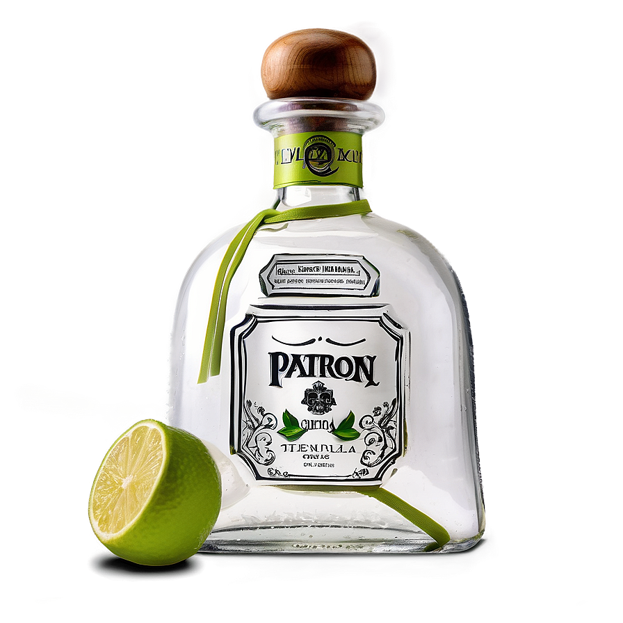 Patron Tequila Neat Png Pjb18 PNG Image