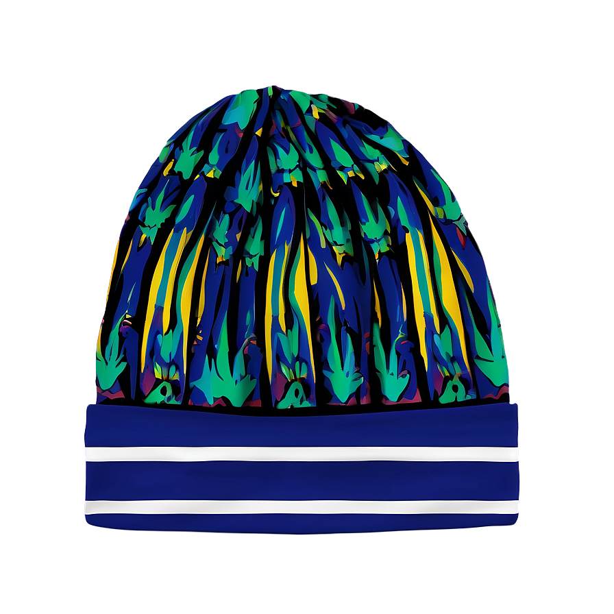 Patterned Beanie Png Mfb58 PNG Image