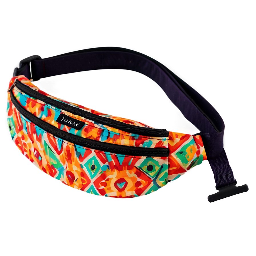 Patterned Fanny Pack Png Ffc71 PNG Image