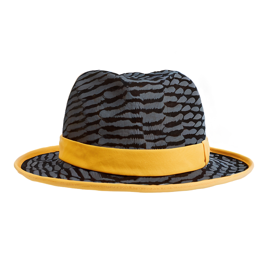 Patterned Fedora Png Kgs53 PNG Image