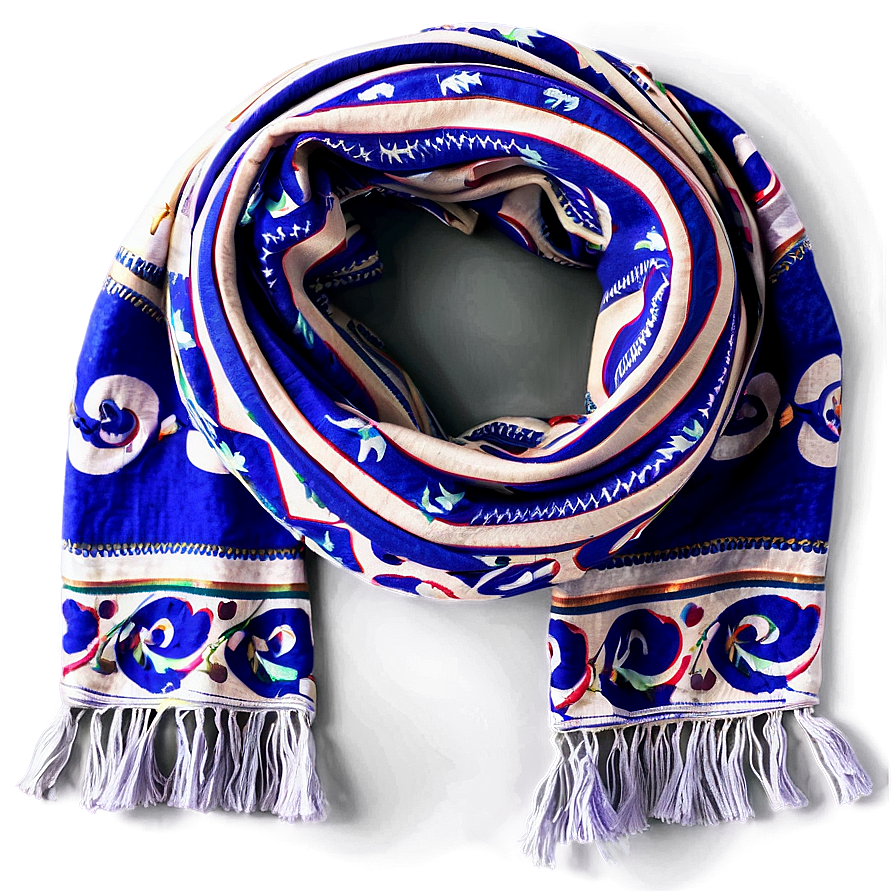 Patterned Scarf Png 37 PNG Image