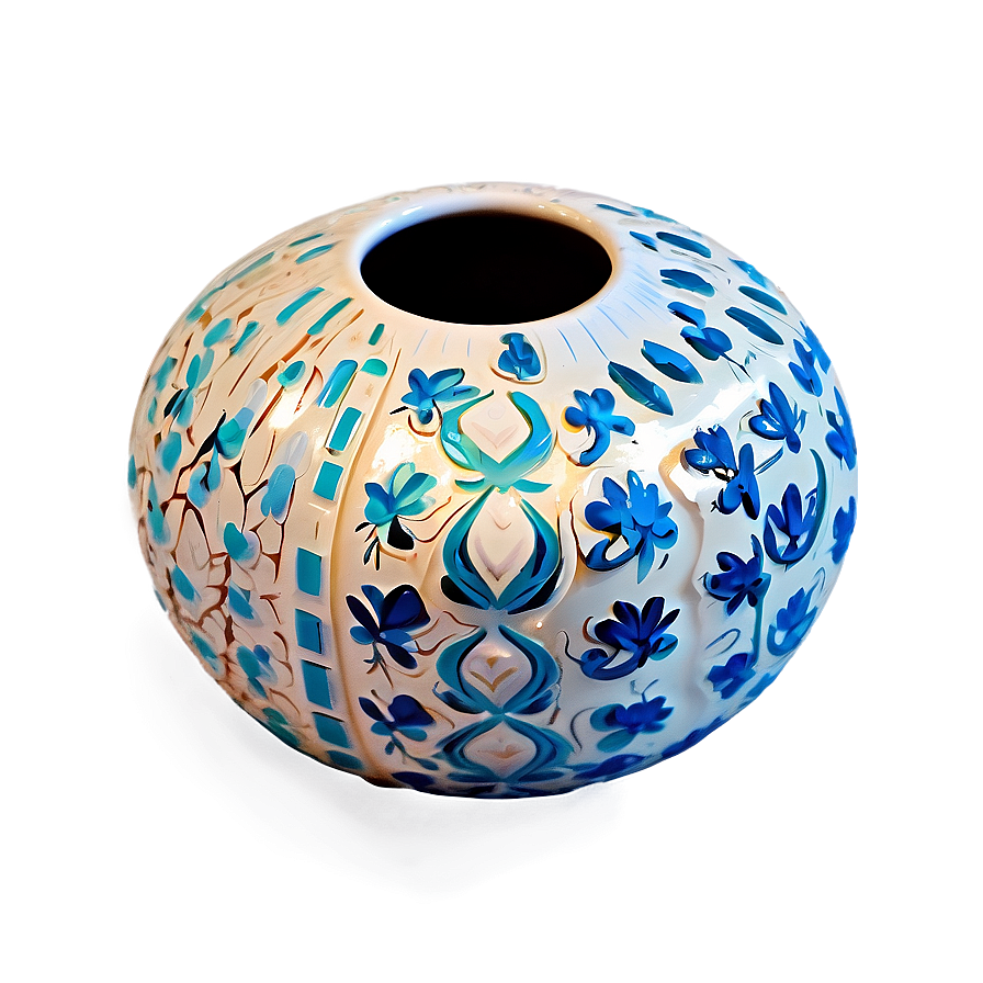 Patterned Vase Png 05252024 PNG Image