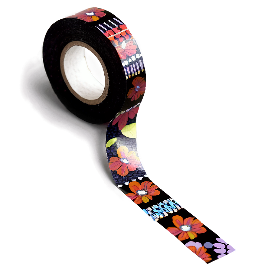 Patterned Washi Tape Png Rcb PNG Image