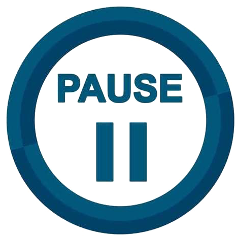 Pause Symbol Graphic PNG Image