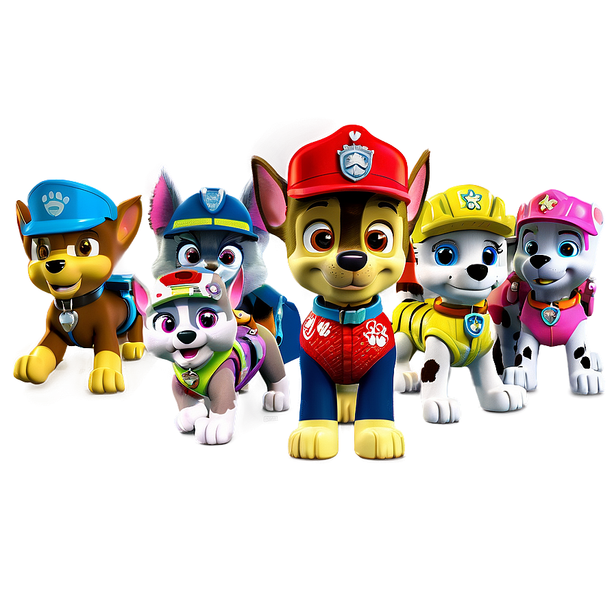 Paw Patrol Celebration Png 1 PNG Image