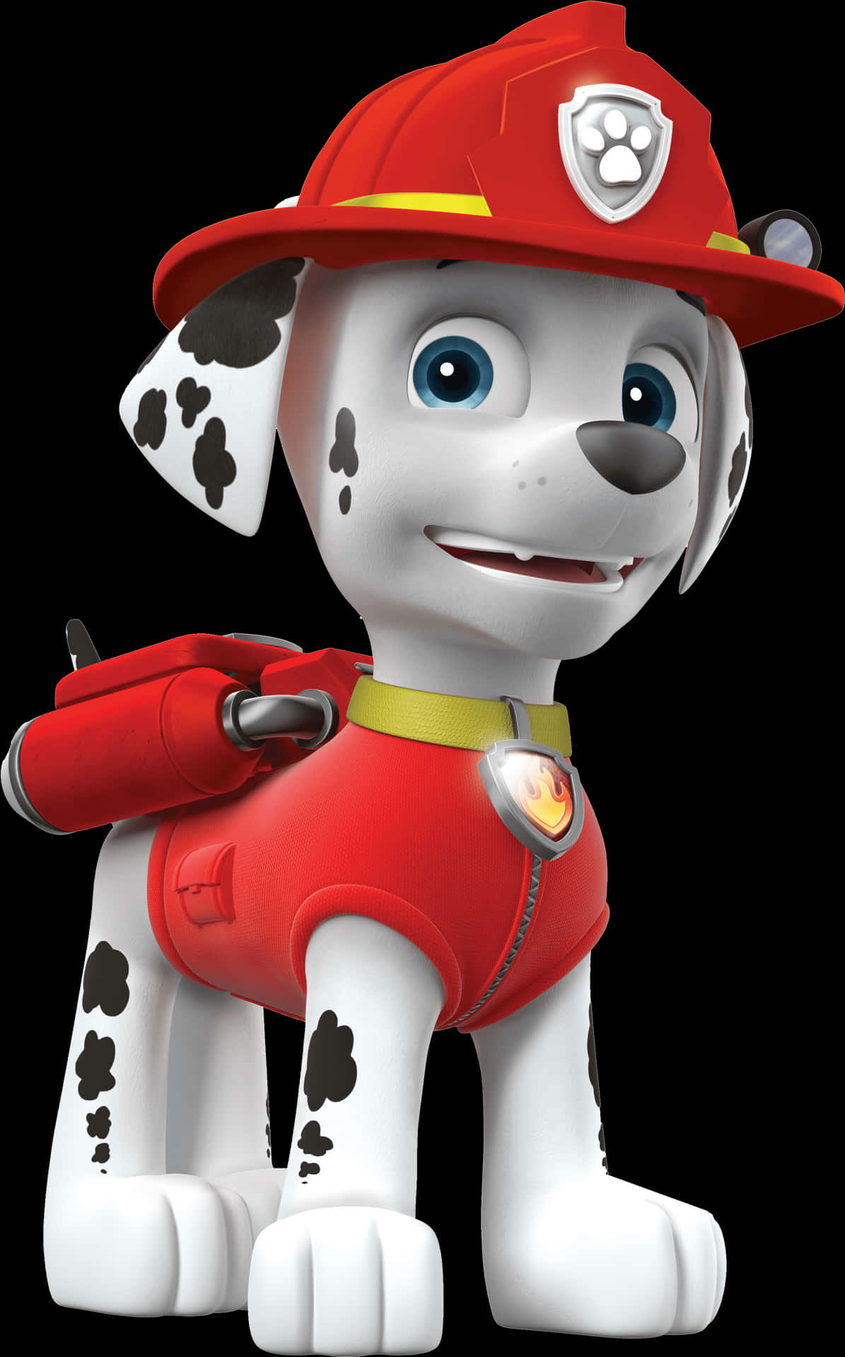 Paw Patrol Fire Pup Character PNG Image