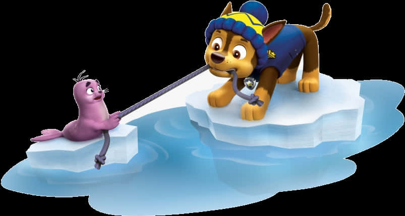 Paw Patrol Ice Rescue PNG Image