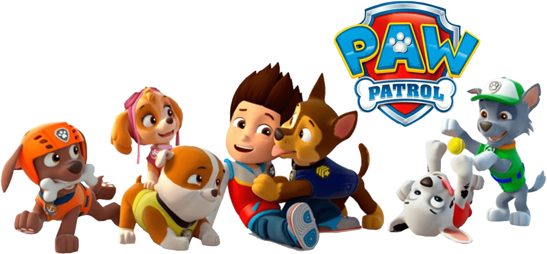 Paw Patrol Team Clipart PNG Image