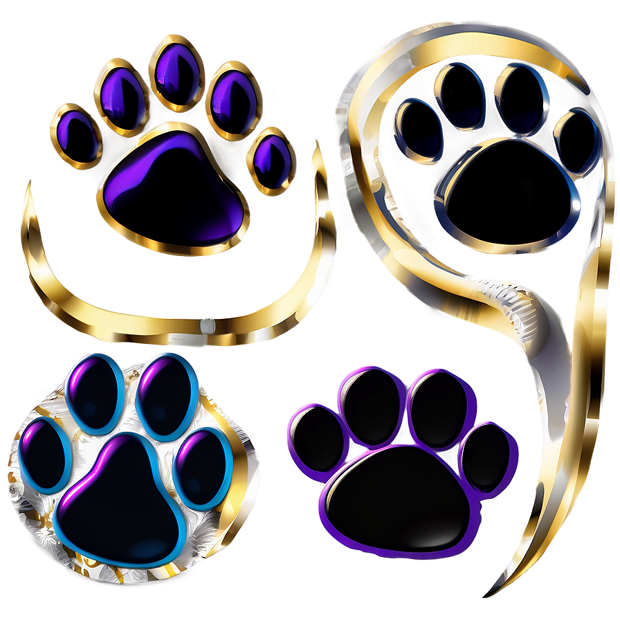 Paw Print Collection Png 96 PNG Image