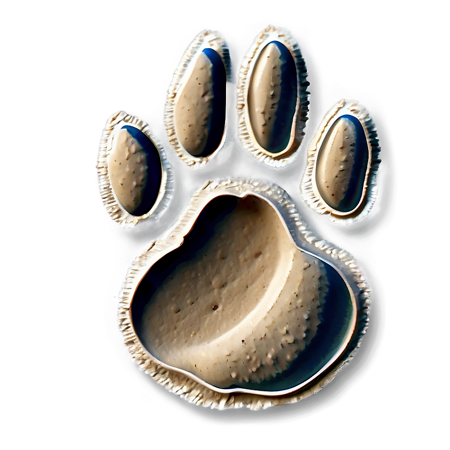 Paw Print In Sand Png Ruh86 PNG Image