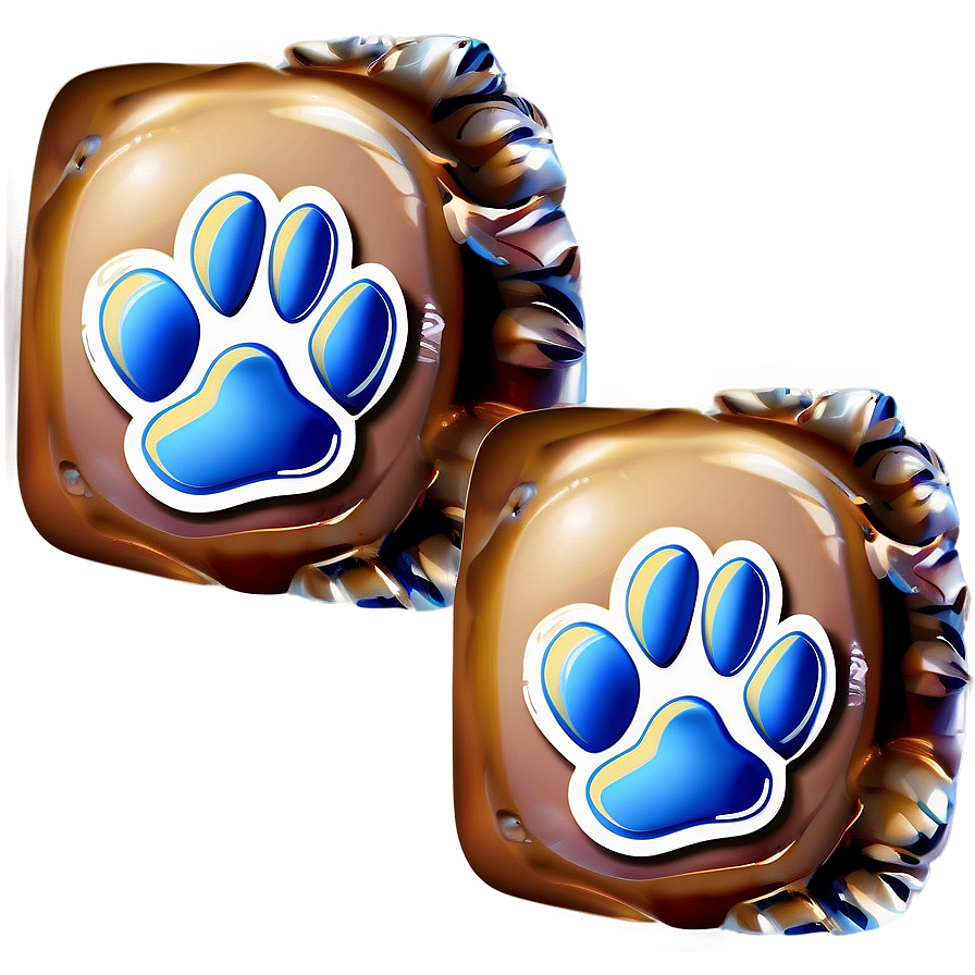 Paw Print Stamp Png Dgg PNG Image