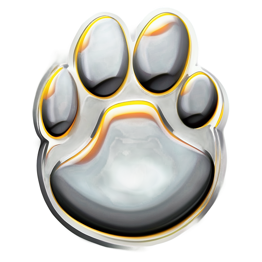 Paw Print With Shadow Png 77 PNG Image