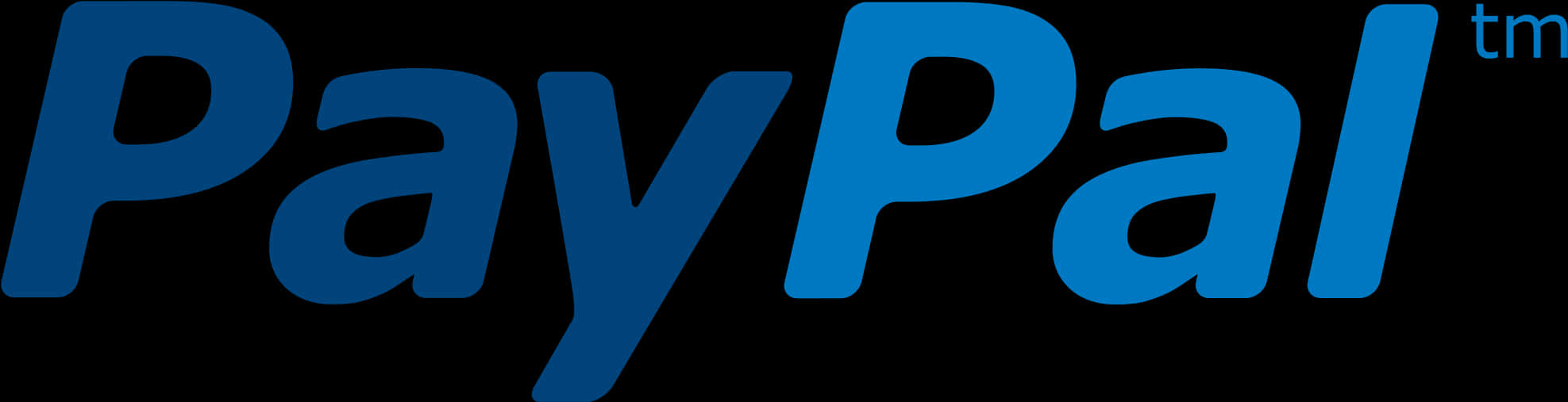 Pay Pal Logo Blue Background PNG Image