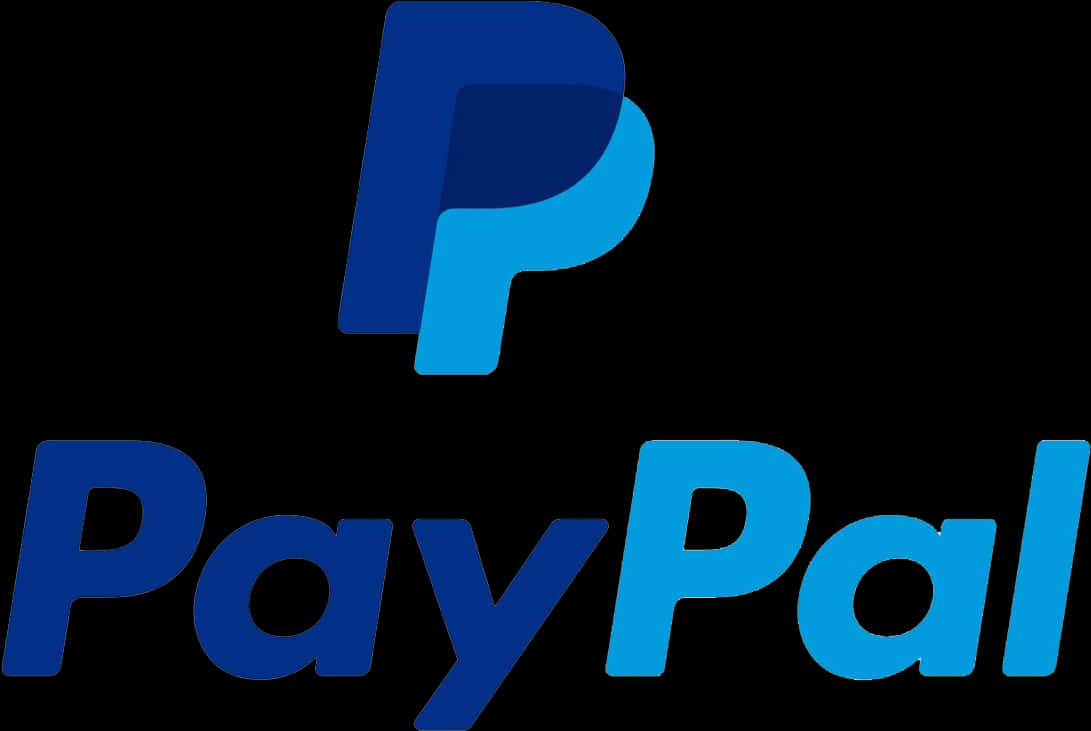 Pay Pal Logo Blue Background PNG Image