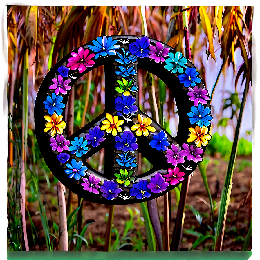 Peace Sign In Nature Png 05252024 PNG Image