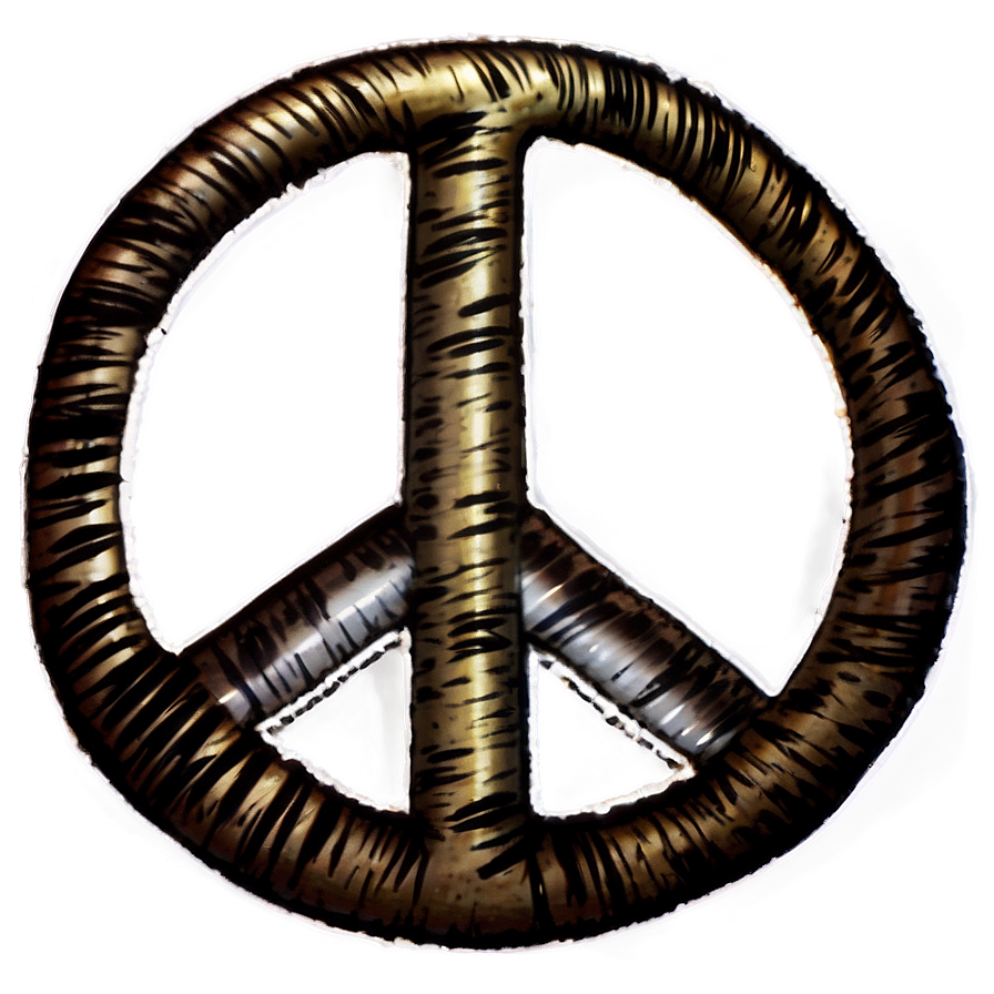 Peace Sign With Feathers Png 96 PNG Image