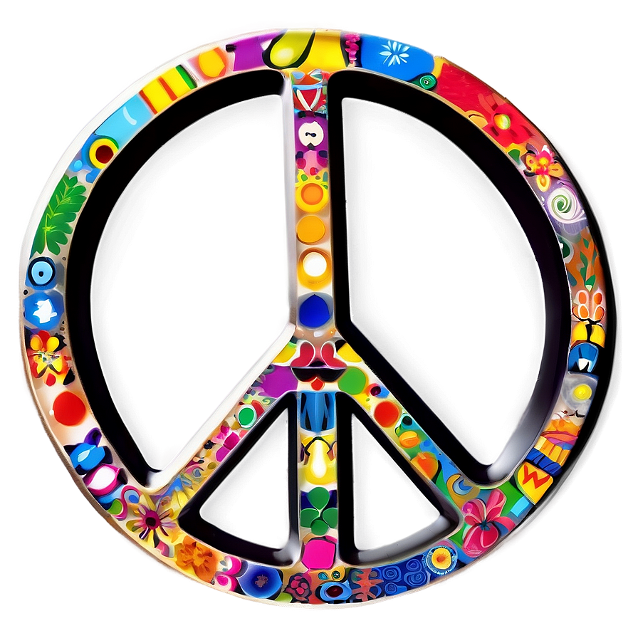 Peace Symbol Png 64 PNG Image