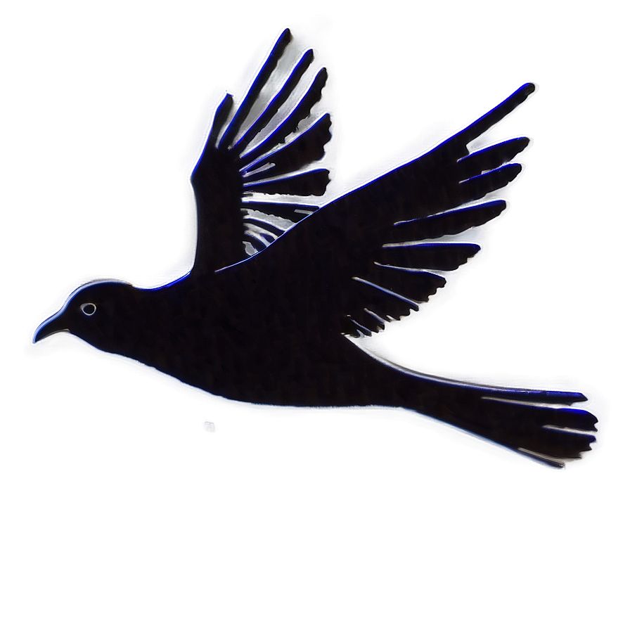 Peaceful Dove Silhouette Png Lny PNG Image