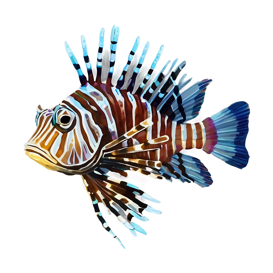 Peaceful Lionfish Png Fyk17 PNG Image