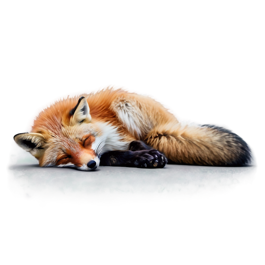 Peaceful Sleeping Fox Png 56 PNG Image