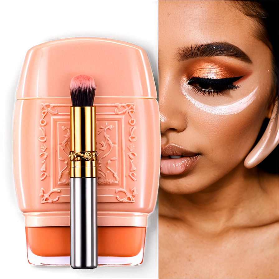 Peach Blush Makeup Png 52 PNG Image