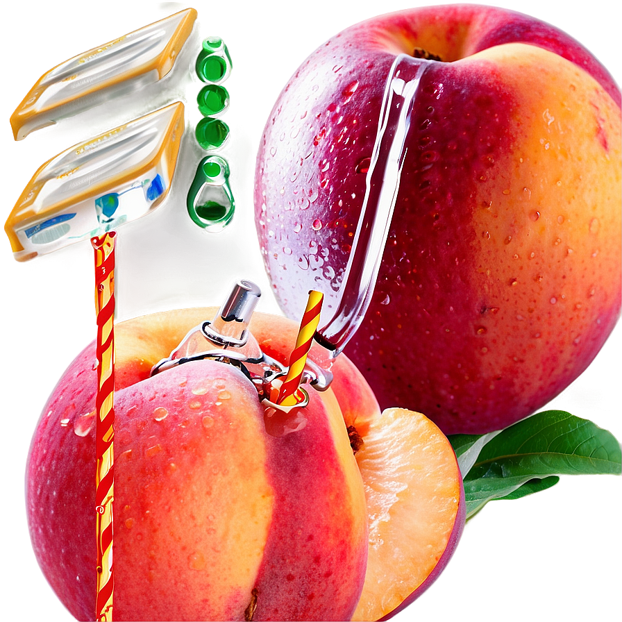 Peach Flavor Iced Tea Png 06242024 PNG Image