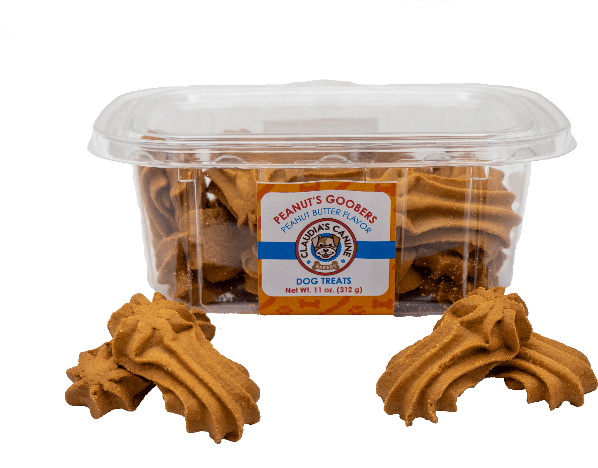 Peanut Butter Dog Treats Packaging PNG Image