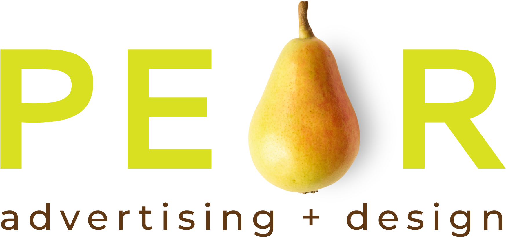 Pear Advertising Design Logo PNG Image