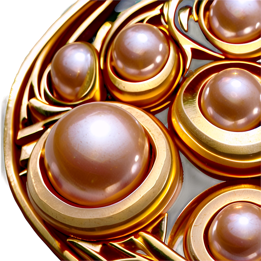 Pearl Brooch Png 75 PNG Image