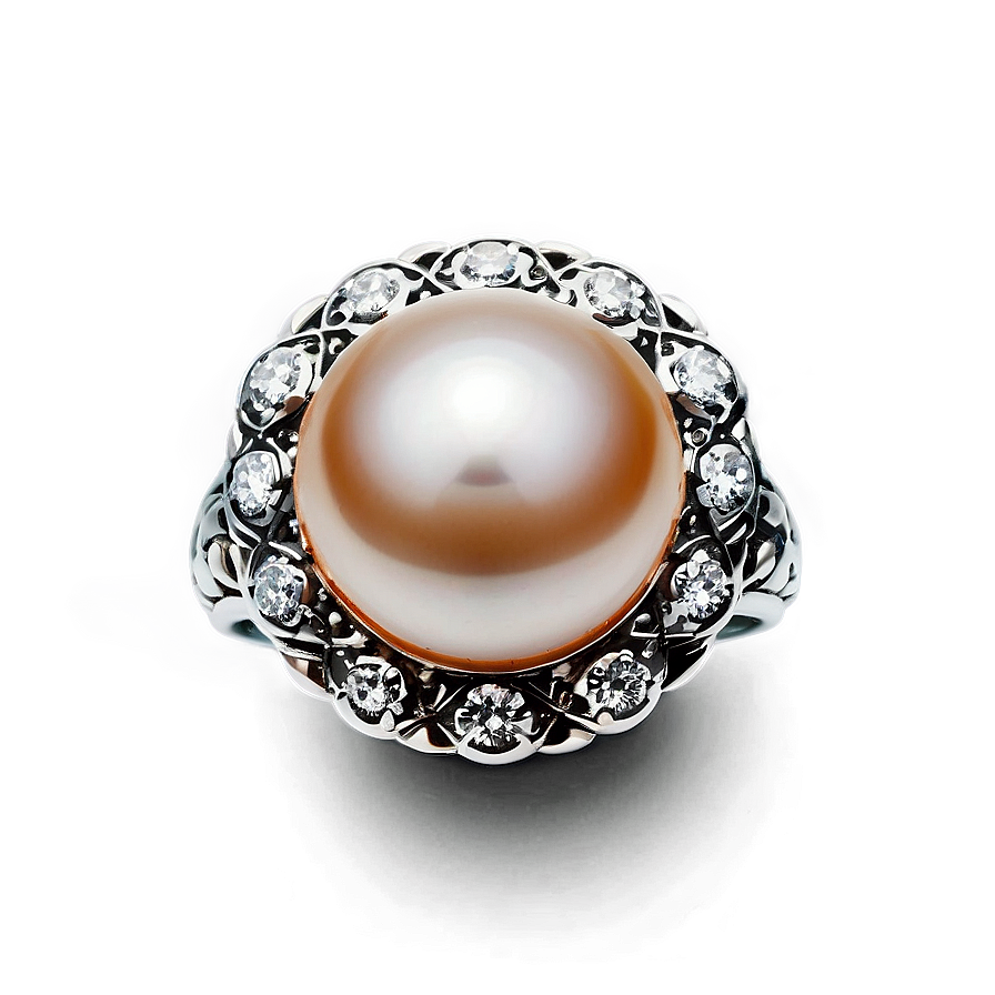 Pearl Ring Png Btp PNG Image