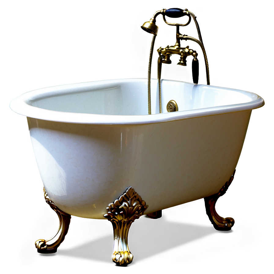 Pedestal Bathtub Png 05242024 PNG Image