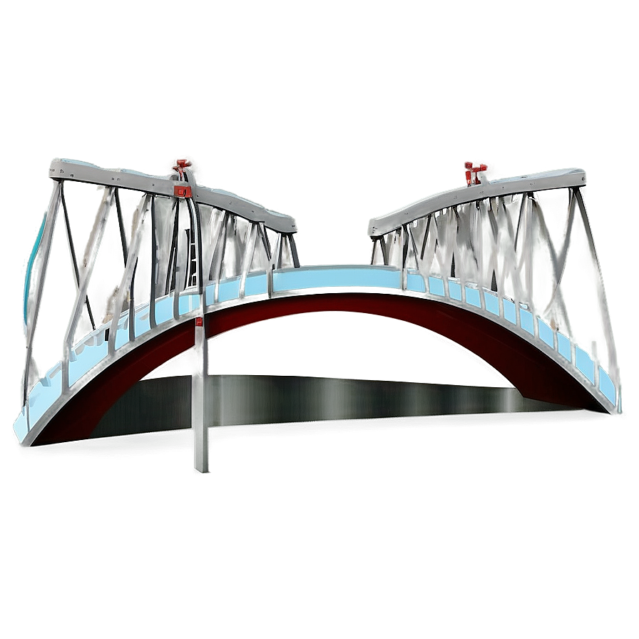 Pedestrian Bridge In Park Png 31 PNG Image