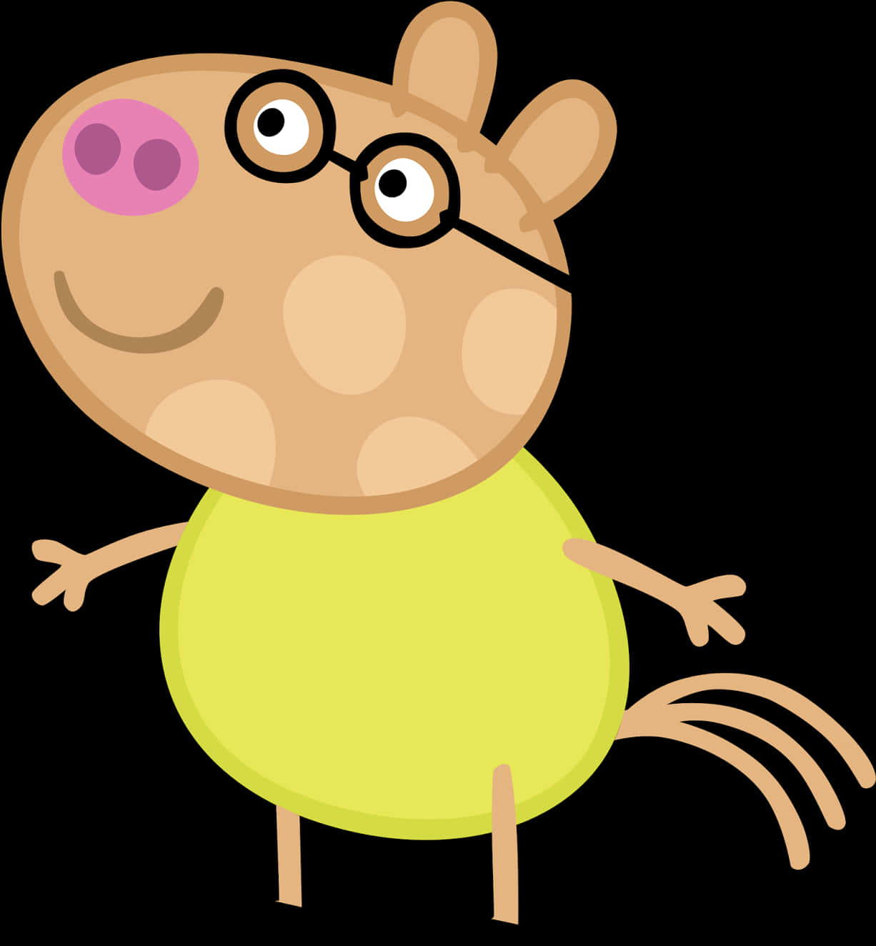 Pedro Pony Peppa Pig Character PNG Image