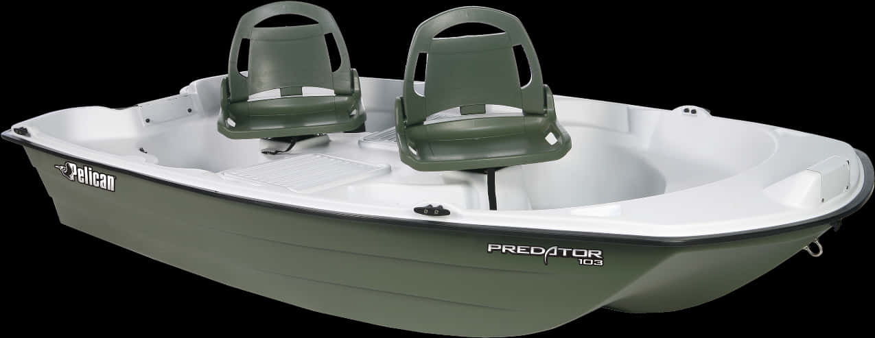 Pelican Predator103 Fishing Boat PNG Image