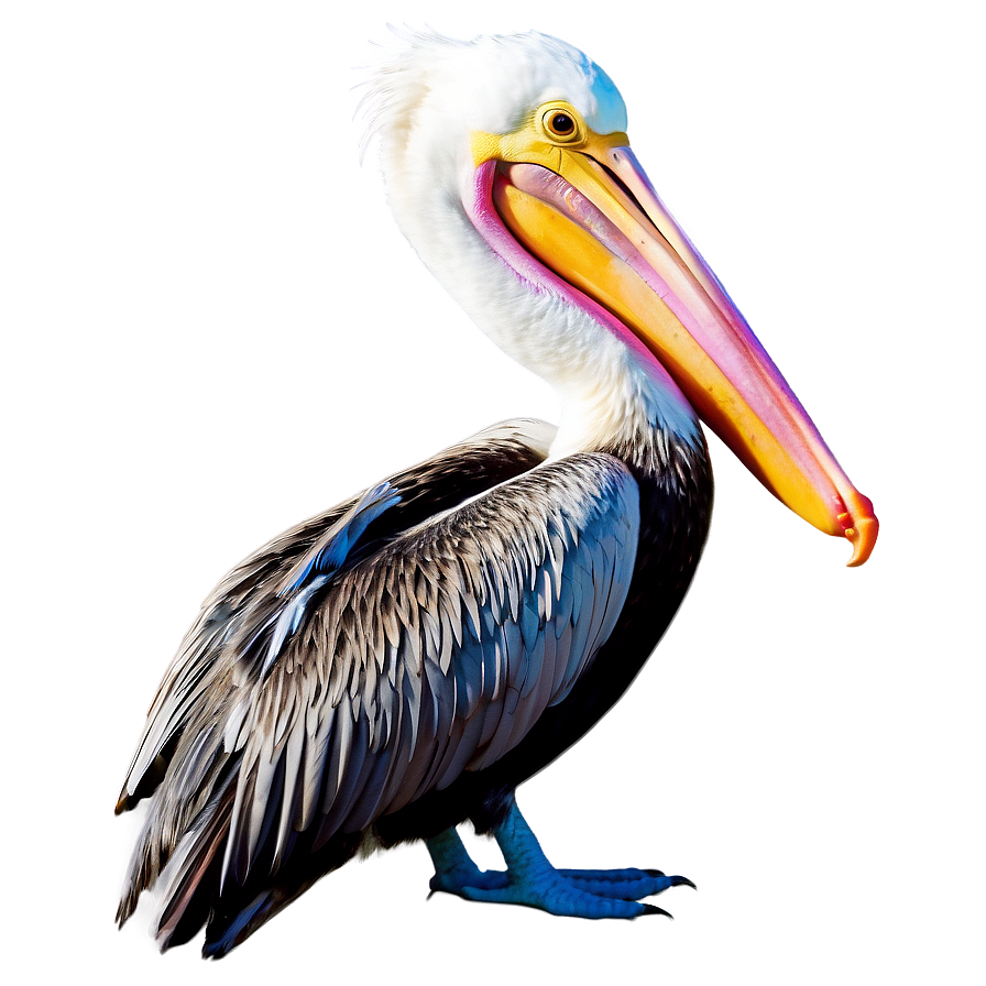 Pelican With Fish Prey Png Aec PNG Image