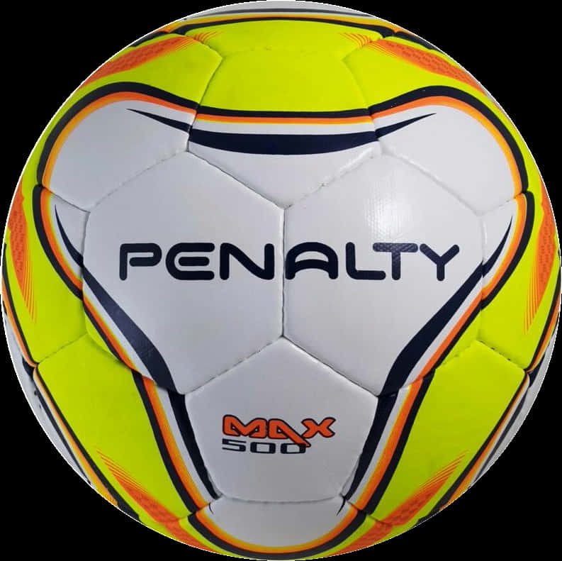 Penalty Max500 Soccer Ball PNG Image